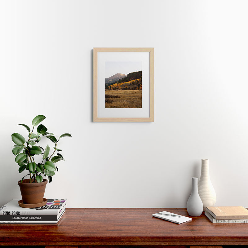 Mountain Valley Morning Light Framed Art Print Gallery Image 46