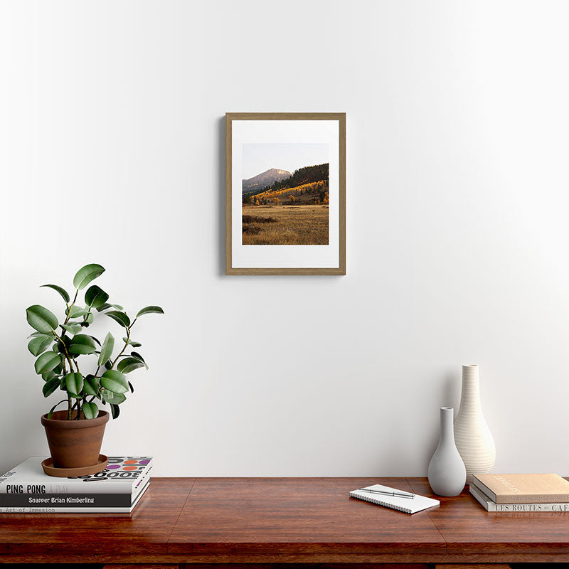 Mountain Valley Morning Light Framed Art Print Gallery Image 10