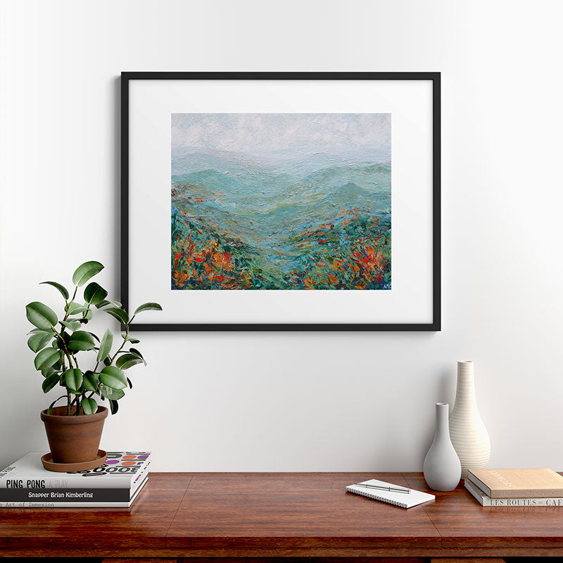 Blue Ridge October Framed Art Print Gallery Image 9