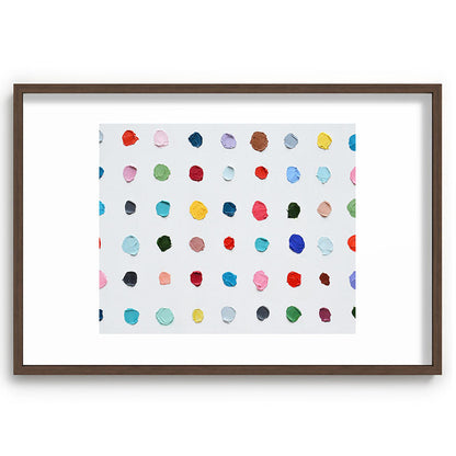 Infinite Polka Daubs Framed Art Print Gallery Image 94