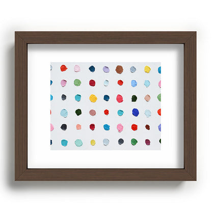 Infinite Polka Daubs Framed Art Print Gallery Image 88