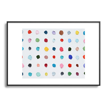 Infinite Polka Daubs Framed Art Print Gallery Image 113