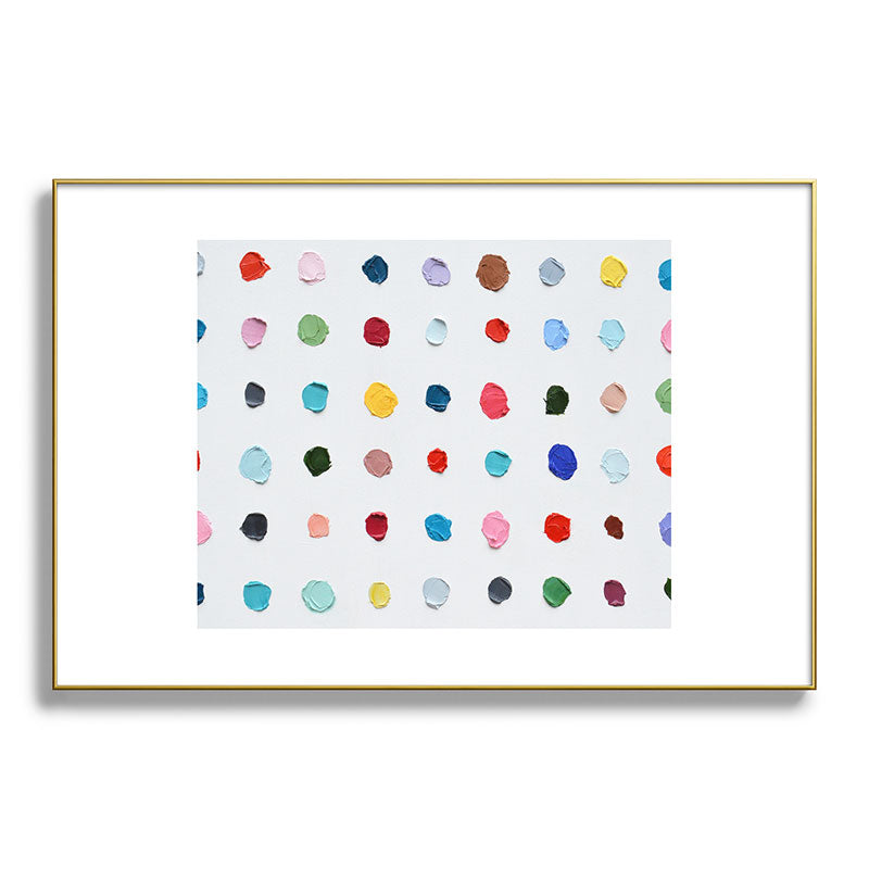 Infinite Polka Daubs Framed Art Print Gallery Image 127