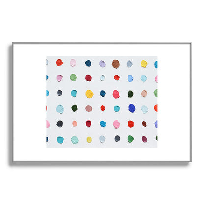 Infinite Polka Daubs Framed Art Print Gallery Image 137