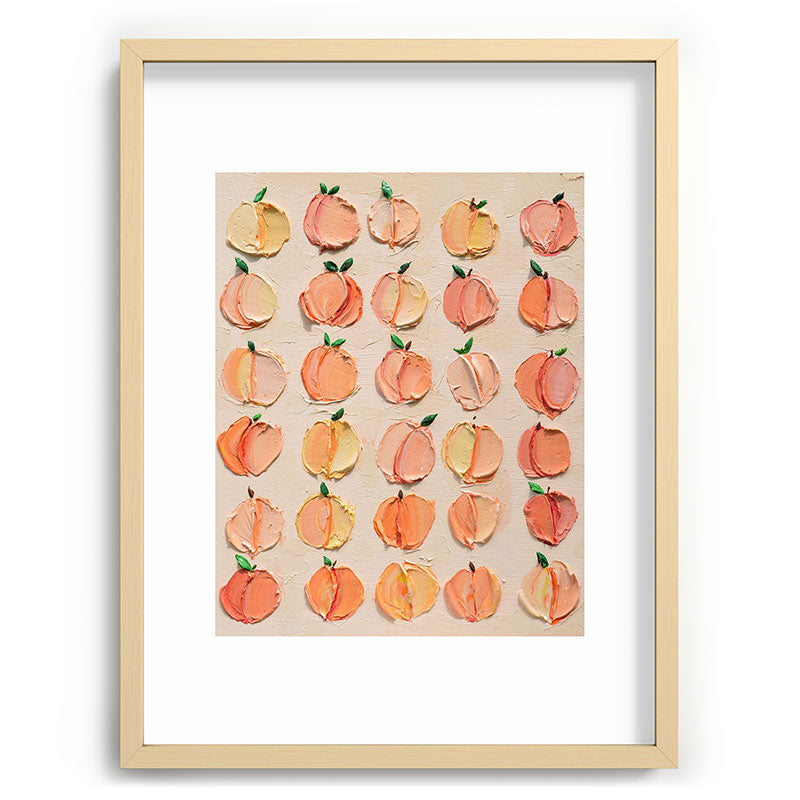 Peachy Keen Framed Art Print Gallery Image 100