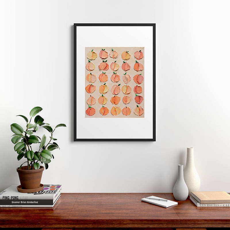 Peachy Keen Framed Art Print Gallery Image 8