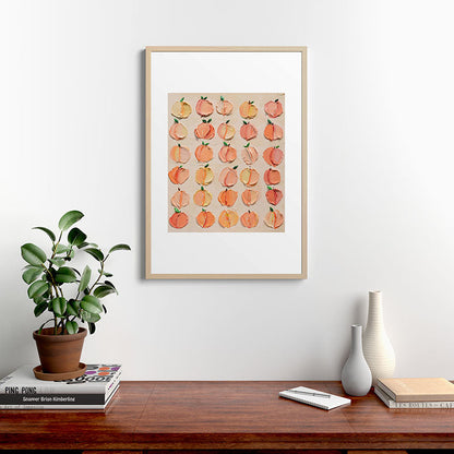 Peachy Keen Framed Art Print Gallery Image 28