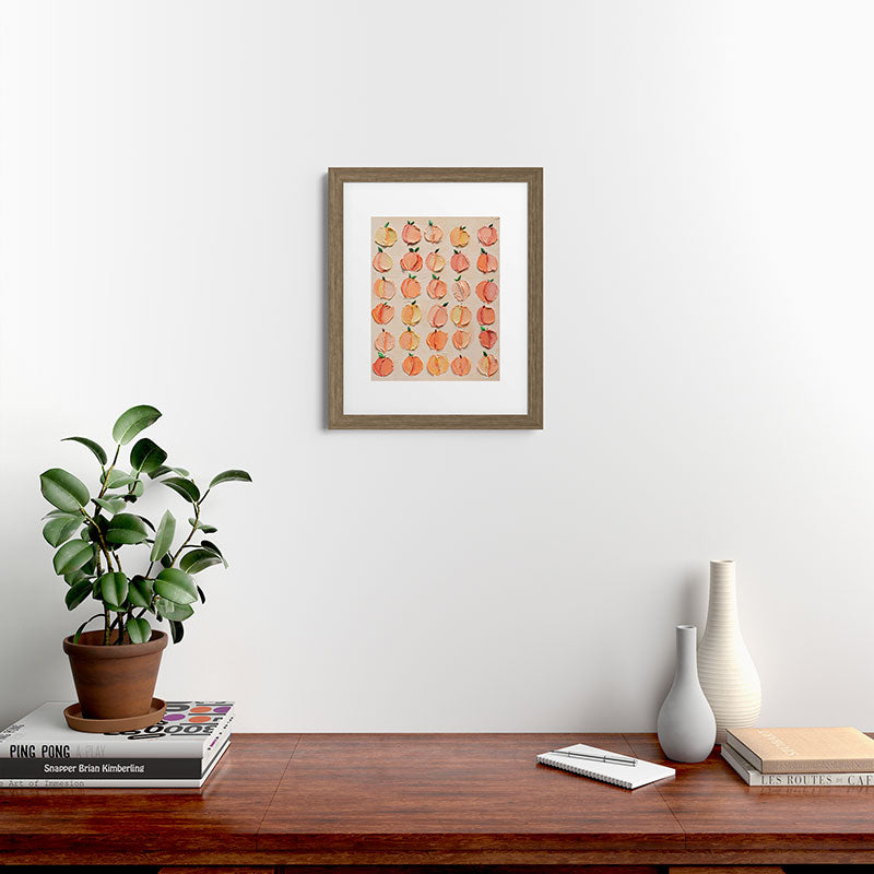 Peachy Keen Framed Art Print Gallery Image 53