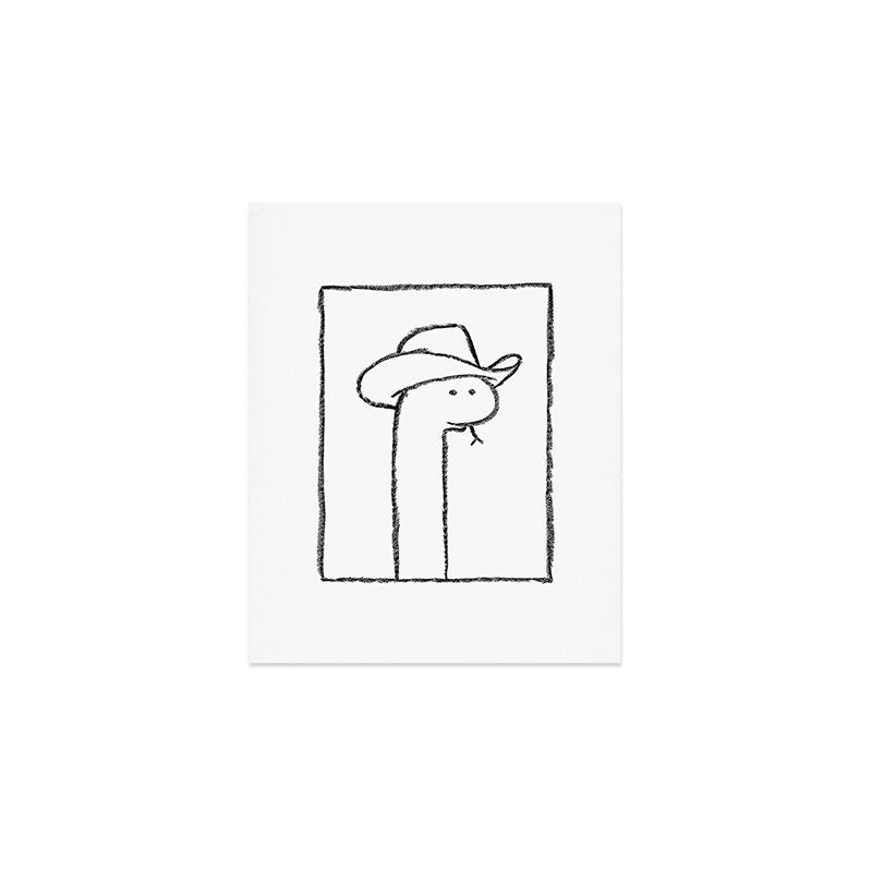 Snake Art Print Gallery Image 1
