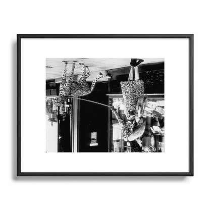 Woman Walking Pet Cheetah in London, 1939 Framed Art Print Gallery Image 81