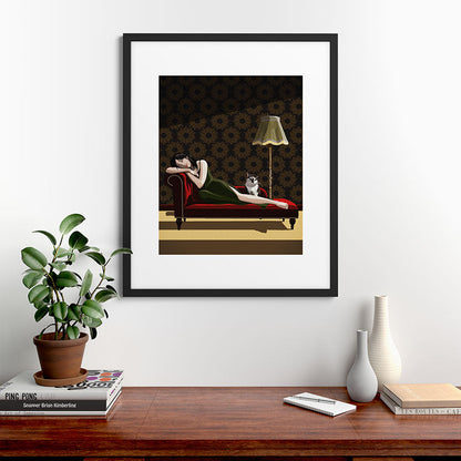 Sunbeam Daydream Framed Art Print Gallery Image 48