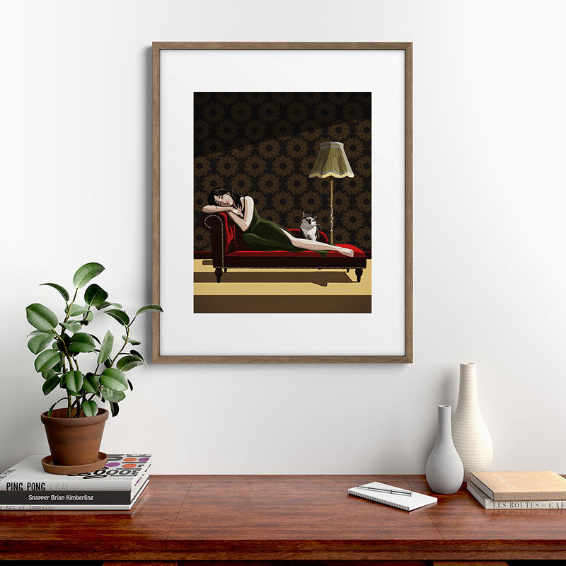 Sunbeam Daydream Framed Art Print Gallery Image 19