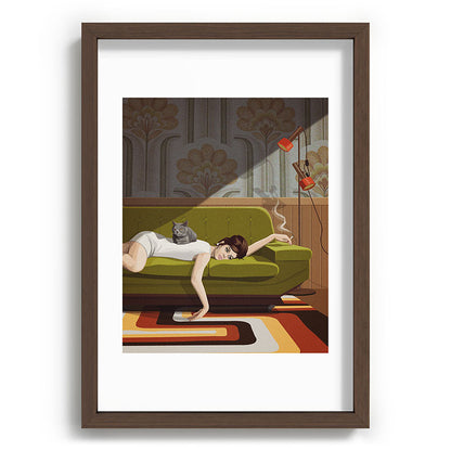 Waiting Game Framed Art Print Gallery Image 65