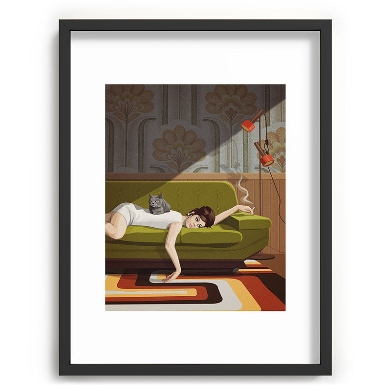 Waiting Game Framed Art Print Gallery Image 60