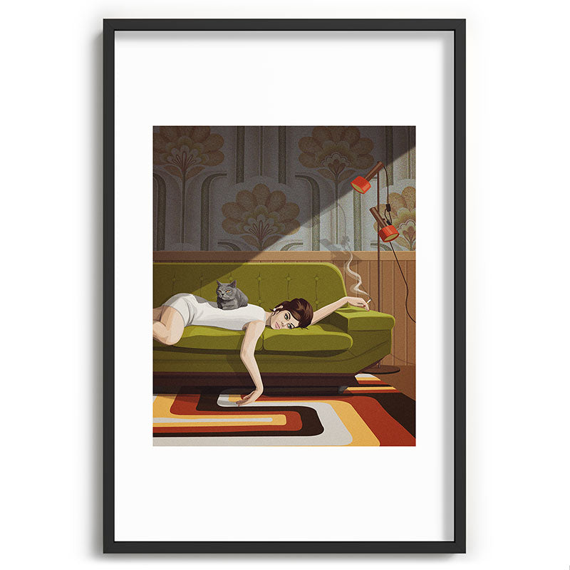 Waiting Game Framed Art Print Gallery Image 62