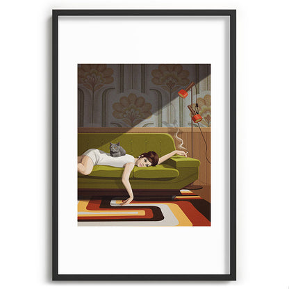 Waiting Game Framed Art Print Gallery Image 62
