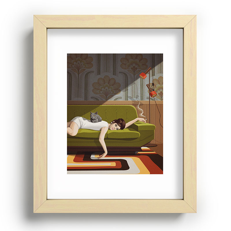 Waiting Game Framed Art Print Gallery Image 69