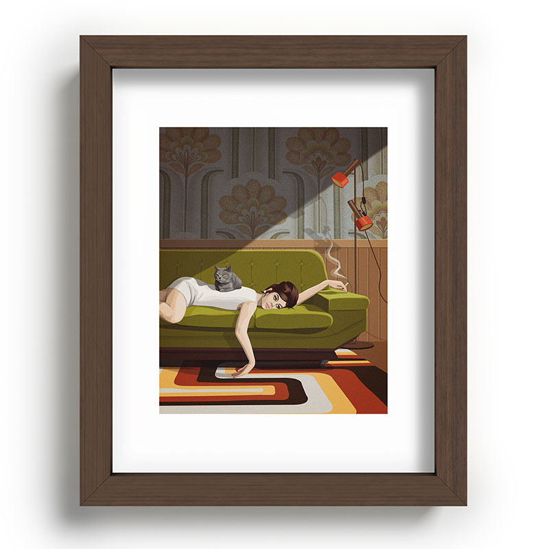Waiting Game Framed Art Print Gallery Image 63