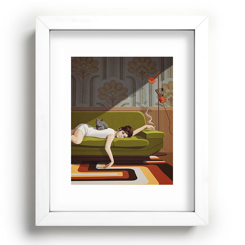 Waiting Game Framed Art Print Gallery Image 75
