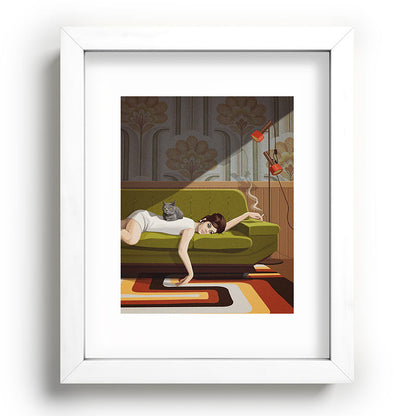 Waiting Game Framed Art Print Gallery Image 75