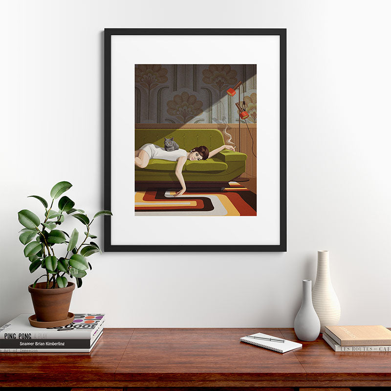 Waiting Game Framed Art Print Gallery Image 35