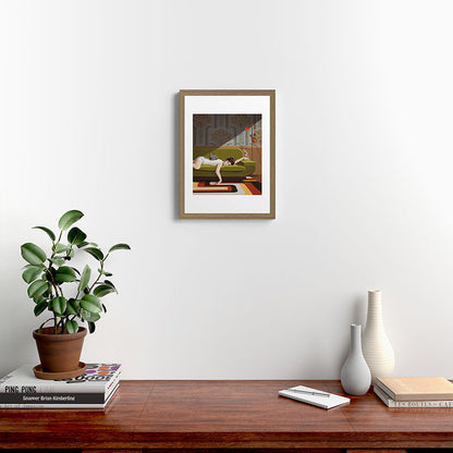 Waiting Game Framed Art Print Gallery Image 10