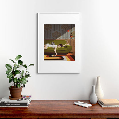 Waiting Game Framed Art Print Gallery Image 27