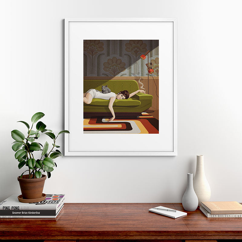 Waiting Game Framed Art Print Gallery Image 56