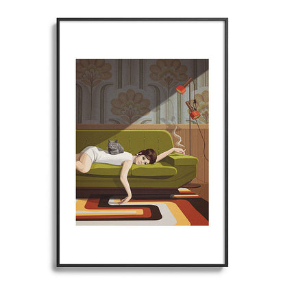 Waiting Game Framed Art Print Gallery Image 83