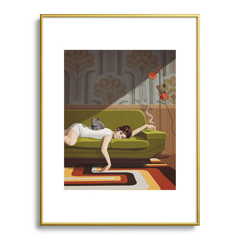 Waiting Game Framed Art Print Gallery Image 91