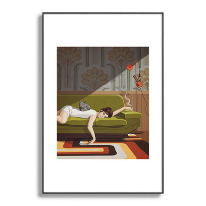Waiting Game Framed Art Print Gallery Image 87