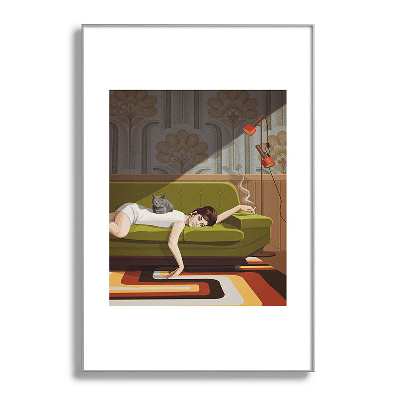 Waiting Game Framed Art Print Gallery Image 100