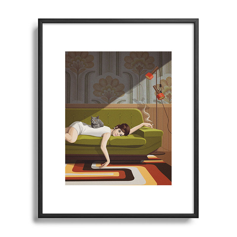 Waiting Game Framed Art Print Gallery Image 81