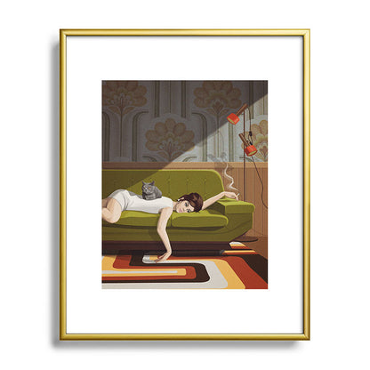 Waiting Game Framed Art Print Gallery Image 88