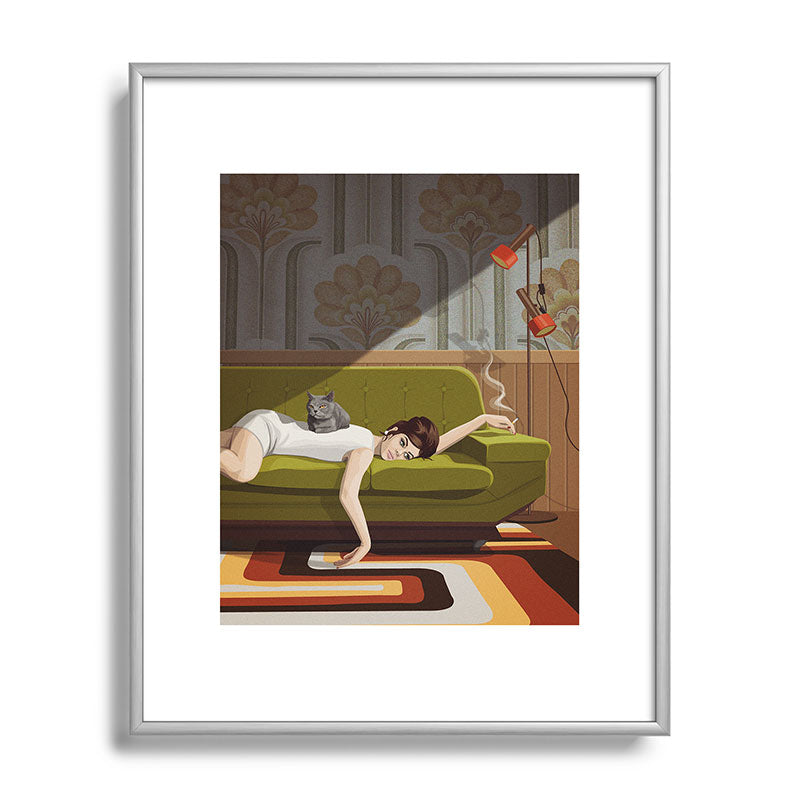 Waiting Game Framed Art Print Gallery Image 95