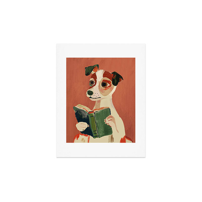 The Bookish Dog Art Print Gallery Image 3