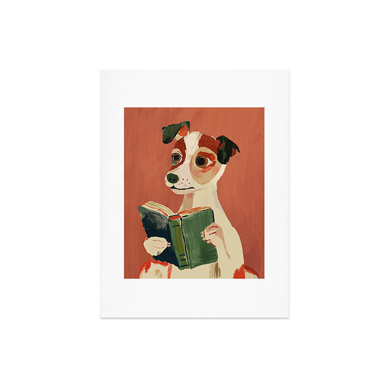 The Bookish Dog Art Print Gallery Image 8