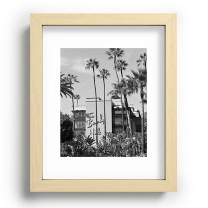 Beverly Hills Hotel, California black and white photograph / black and white photography Framed Art Print Gallery Image 96