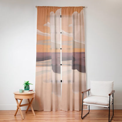 Abstract Art Landscape 70 Window Curtain Gallery Image 12