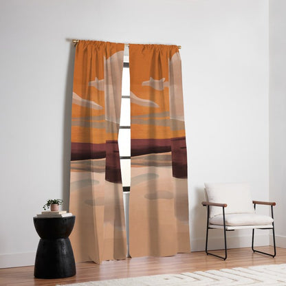 Abstract Art Landscape 70 Window Curtain Gallery Image 6