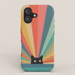 Cat Landscape 165C iPhone Case Gallery Image 1