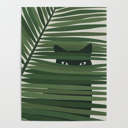 Cat and Plant 53 Poster Gallery Image 2