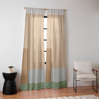 Geometric Abstract 114 Window Curtain Gallery Image 10