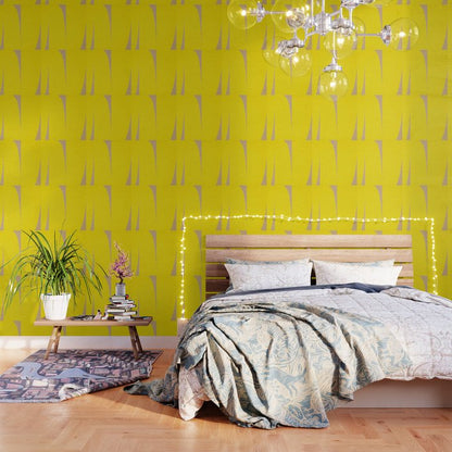 simple abstract shape-04 yellow Wallpaper Gallery Image 2