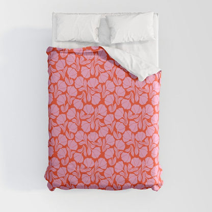 Boho Blooms - Pink Duvet Cover Gallery Image 8