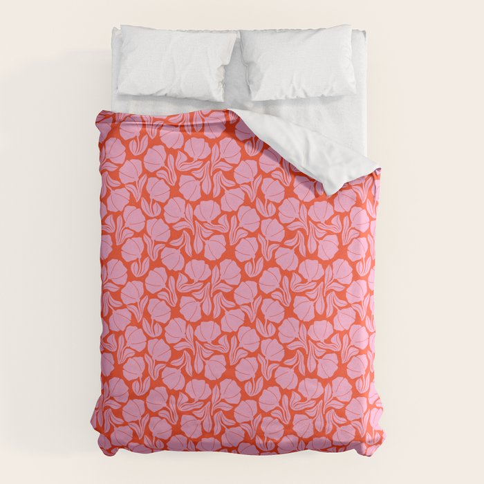 Boho Blooms - Pink Duvet Cover Gallery Image 6