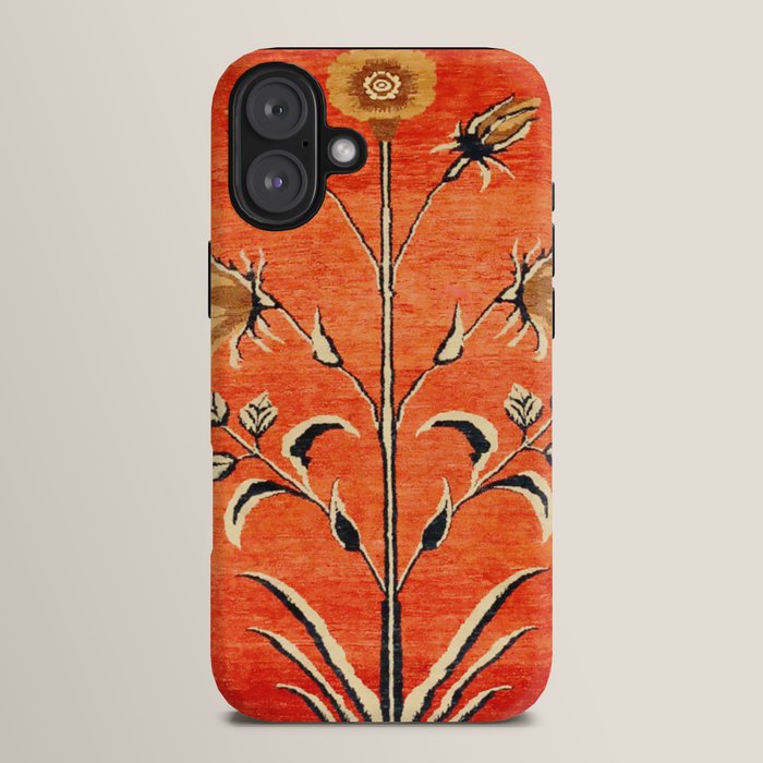 Vintage Floral Persian Rug Print iPhone Case Gallery Image 14