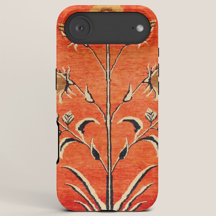 Vintage Floral Persian Rug Print iPhone Case Gallery Image 6