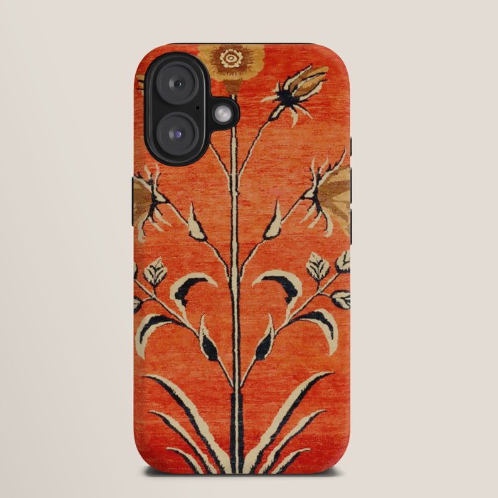 Vintage Floral Persian Rug Print iPhone Case Gallery Image 9