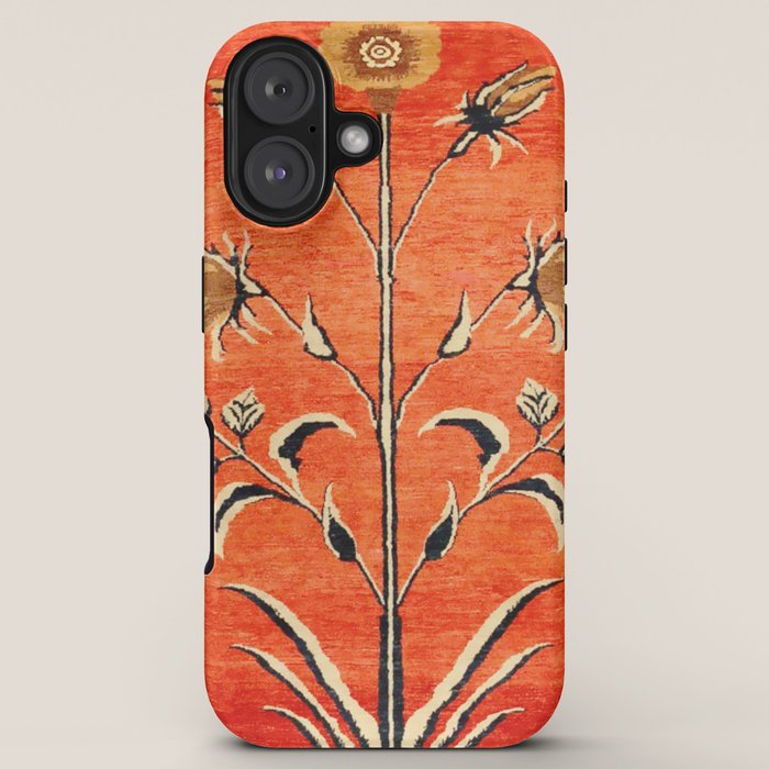 Vintage Floral Persian Rug Print iPhone Case Gallery Image 5
